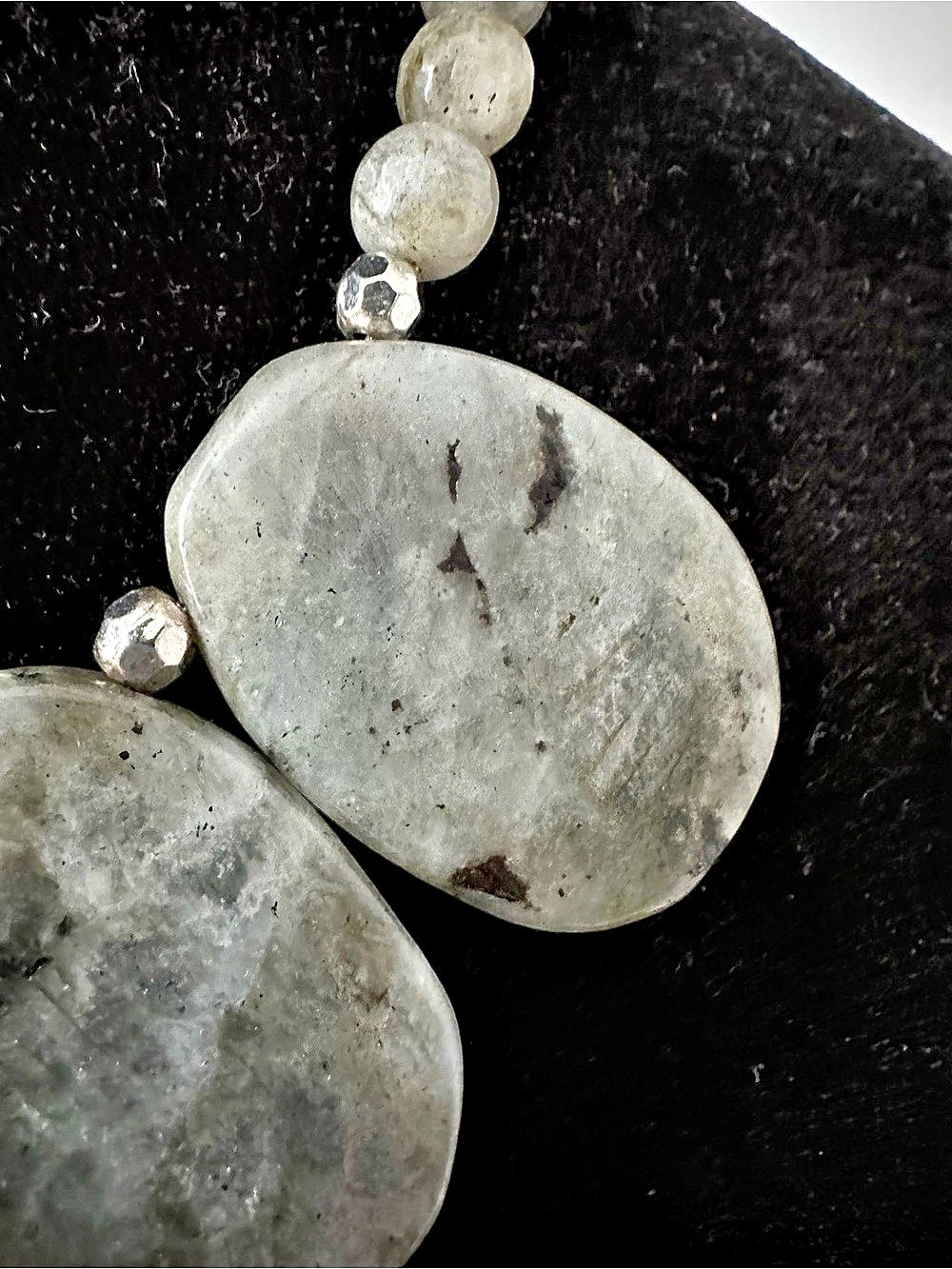 Labradorite Statement Necklace - Picture 7 of 14